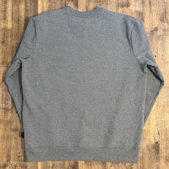 Patagonia Fitz Roy Horizons Uprisal Crew Sweatshirt Gray Logo Hike Unisex Medium - Picture 11 of 11
